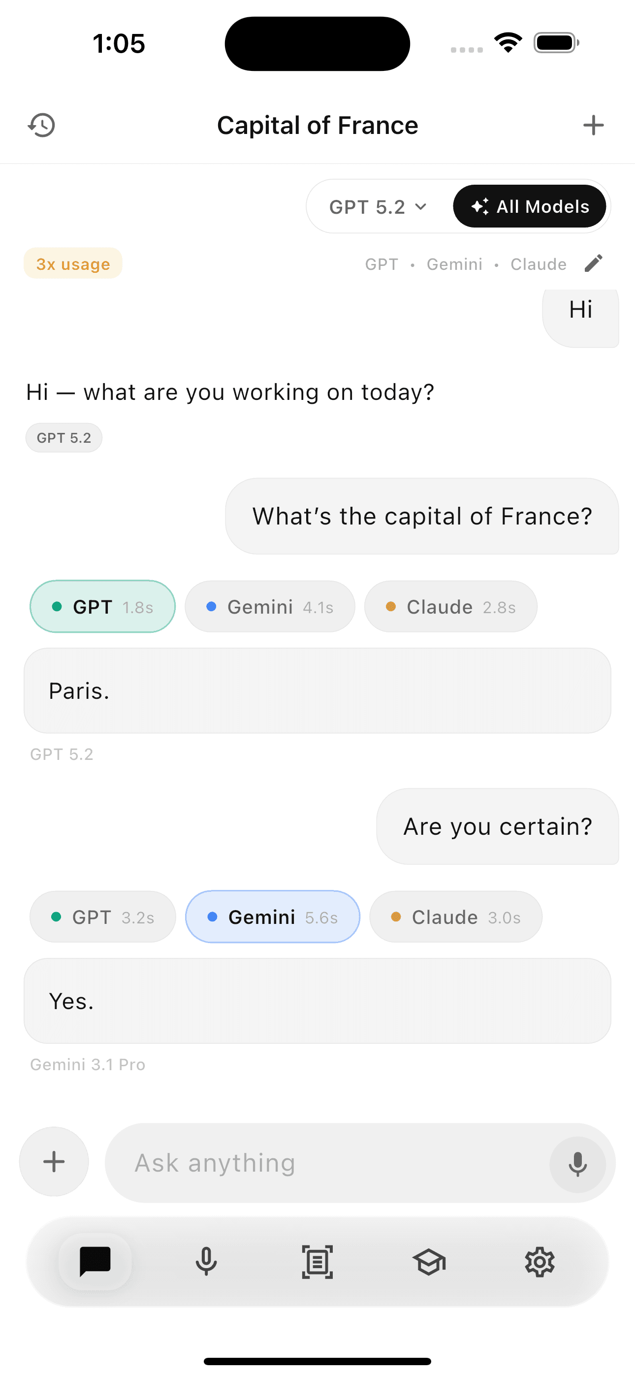 All Premium AIs, One App