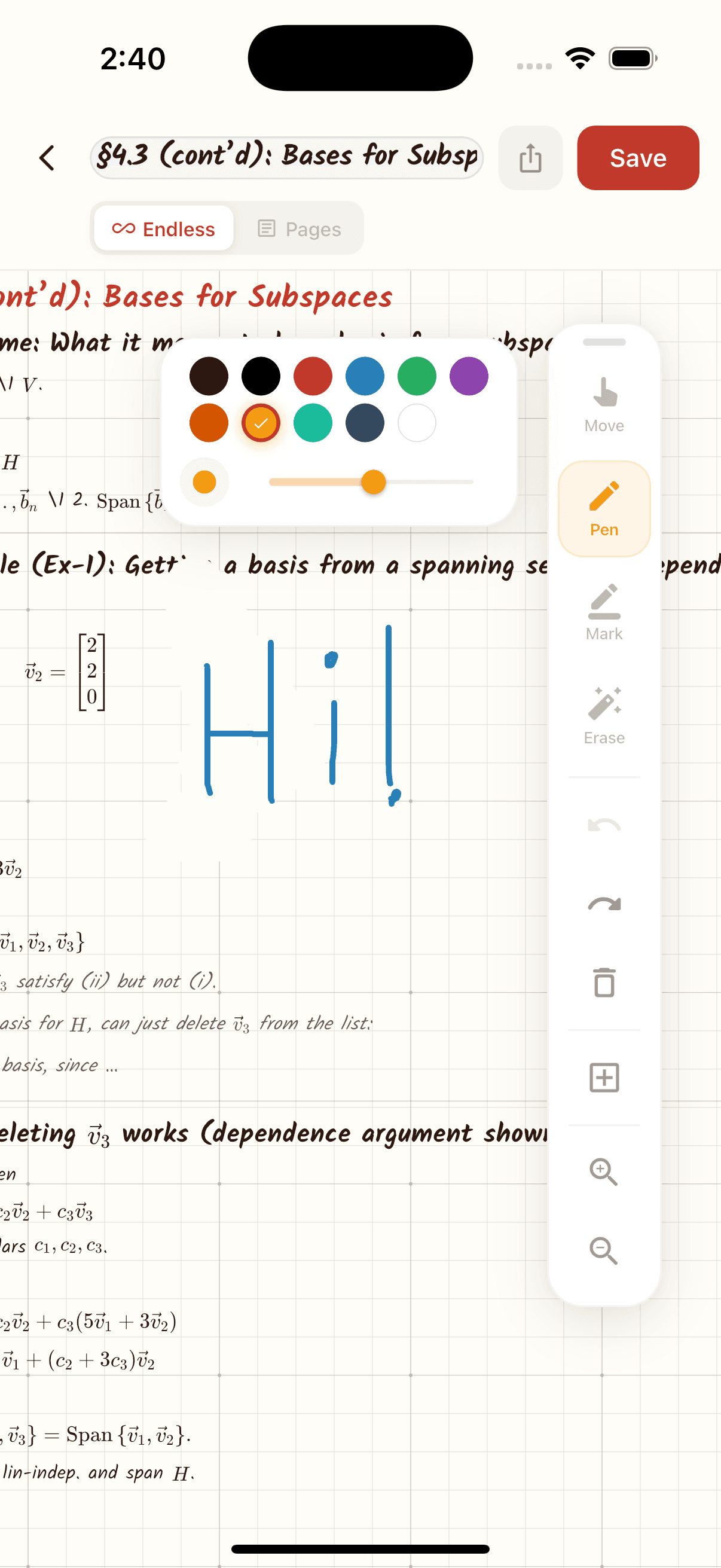 Fully Editable Notes
